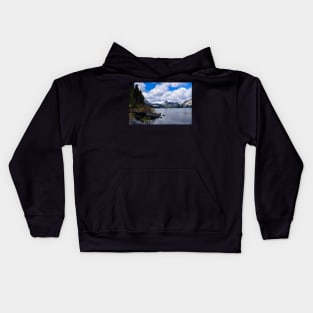 Mountain Scenes. Kids Hoodie